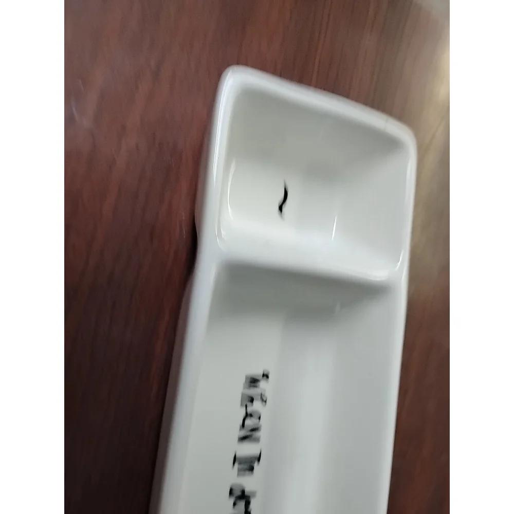 Rae Dunn Divided Cosmetic Desk Tray When In Doubt Wing It Out Eyelash